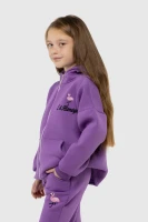 Спортивный костюм (худи, штаны) для девочки Ecrin 4610 110 см Фиолетовый (2000990093363W)  Фото №5