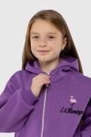 Спортивный костюм (худи, штаны) для девочки Ecrin 4610 116 см Фиолетовый (2000990093370W)  Фото №2
