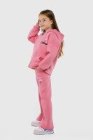 Спортивний костюм (худі, штани) для дівчинки Ecrin 4610 110 см Рожевий (2000990093318W)  Фото №0