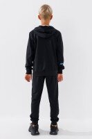 Спортивний костюм (кофта+штани) для хлопчика XHZ-0599 146 см Чорно-блакитний (2000990732996D)  Фото №3