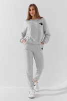 Спортивный костюм женский On me Onme-13 XS Светло-серый