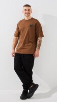 Купить Брюки кэжуал джогеры мужские GENUA G01226-0001 S Черный Артикул: 2000999510854 Миниатюра фотографии № 3