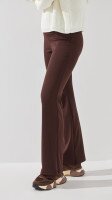 Купить Брюки клёш однотонные женские LAWA WBC02481 XS Коричневый Артикул: 2888000016300 Миниатюра фотографии № 2