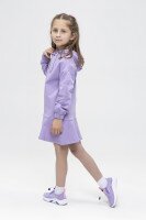 Сукня-худі для дівчинки Toontoy 23050 92 см Бузковий (2000989670681D)  Фото №3
