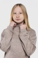 Сукня однотонна для дівчинки MyChance 2360 146 см Бежевий (2000990239631D)  Фото №2