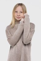 Сукня однотонна для дівчинки MyChance 2360 146 см Бежевий (2000990239631D)  Фото №3