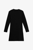 Сукня однотонна для дівчинки Aura Style 729-2 128 см Чорний  Фото №2