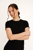 Платье однотонное женское LAWA WBC02371 XS Черный  Фото №0