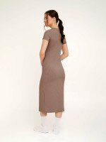 Платье однотонное женское LAWA WBC02371 XS Мокко  Фото №0