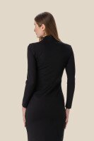 Платье однотонное женское LAWA WTC02345 XS Черный  Фото №4