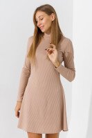 Купити Сукня однотонна жіноча LAWA WTC02350 L Кавовий (NY) Артикул: 2000990801364 Фото мініатюра № 2