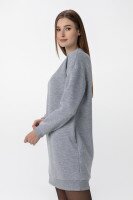 Платье однотонное женское LAWA CTM WBC02333 XS Серый  Фото №4