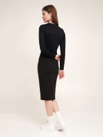 Сукня однотонна жіноча LAWA CTM WTC02323 XS Чорний  Фото №0