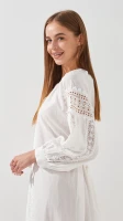 Сукня вишиванка жіноча On me D2830-1 S Білий  Фото №3