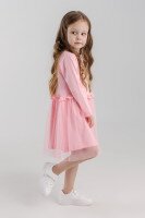 Платье с принтом для девочки Atabey 10367.0 86 см Розовый (2000990419415D)  Фото №3