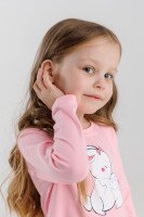 Платье с принтом для девочки Atabey 10367.0 86 см Розовый (2000990419415D)  Фото №1