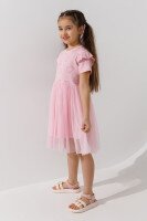 Сукня з принтом для дівчинки Baby Show 16608 116 см Рожевий  Фото №3