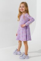 Платье с узором для девочки Lizi 171 92 см Фиолетовый  Фото №0