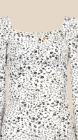 Платье с узором женское LAWA WTC02333 XS Белый  Фото №0