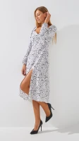 Платье с узором женское LAWA WTC02333 XS Белый  Фото №0