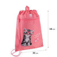 Сумка для формы и обуви для девочки Kite SP24-601M-2 Розовый (4063276106469A)(SC)  Фото №0