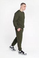 Свитшот однотонный мужской Demos DMS004 baza 3XL Хаки (2000989426769D)  Фото №3