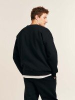 Свитшот однотонный мужской LAWA MBC02335 2XL Черный  Фото №2