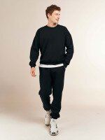 Свитшот однотонный мужской LAWA MBC02335 2XL Черный  Фото №3