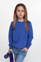 Світшот однотонний дитячий SAFARI 60189 116 см Синій (2000989505228D)  Фото №0