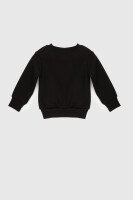 Світшот з принтом для дівчинки First Kids 858 92 см Чорний (2000990132239W)  Фото №0