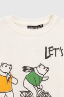 Свитшот с принтом для мальчика First Kids 3324 92 см Молочный (2000990755704D)  Фото №0