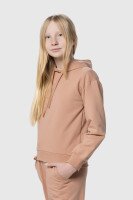 Худі з принтом для дівчинки Atabey 10359.2 146 см Бежевий (2000990268020D)  Фото №1