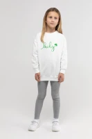Свитшот с принтом для девочки First Kids 0806 110 см Молочный (2000989962052D)  Фото №2