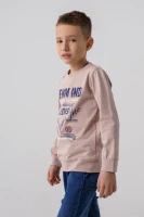 Свитшот с принтом для мальчика Deniz 05022 98 см Бежевый (2000990438089D)  Фото №1