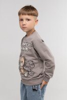 Свитшот с принтом для мальчика MAGO 244154 104 см Капучино (2000989926054D)  Фото №0