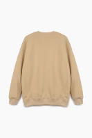 Свитшот женский On me Kuz-2 baza 2XL Бежевый (2000989529781D)  Фото №7