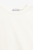 Свитшот однотонный для девочки First Kids 0127 92 см Молочный  Фото №2