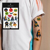 Тату набір Tattooshka &quot;Супергерої&quot; LB-146 (4825800010211)  Фото №0
