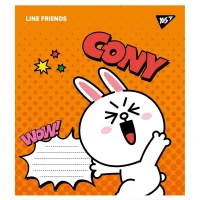 Зошит учнівський &quot;Line friends&quot; YES 766308 12 арк. (4823092274687)(SC)  Фото №3