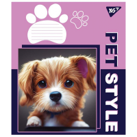 Зошит учнівський &quot;Pet style&quot; YES 766310 12 арк. (4823092274700)(SC)  Фото №1