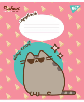 Тетрадь ученическая «Pusheen» YES 766311 12 л. (4823092274717)(SC)