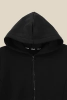 Толстовка однотонна для дівчинки LAWA GBC02314 158 см Чорний  Фото №0