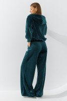Толстовка однотонна жіноча LAWA K-WBC02303 XS Темно-зелений  Фото №2