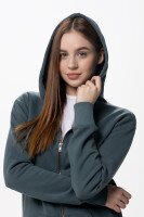Толстовка однотонна жіноча Street 0923 S Морської хвилі (2000990269096W)  Фото №1