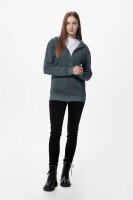 Толстовка однотонна жіноча Street 0923 S Морської хвилі (2000990269096W)  Фото №4