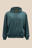 Толстовка однотонна жіноча LAWA K-WBC02303 XS Темно-зелений  Фото №4