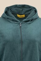 Толстовка однотонна жіноча LAWA K-WBC02303 XS Темно-зелений  Фото №5