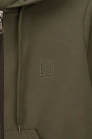 Толстовка з принтом для хлопчика Deniz Тризуб 122 см Хакі (2000990723376D)  Фото №7