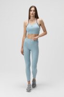 Топ фитнес однотонный женский Tommy life 97274 L Мятный (2000989972808A)  Фото №3