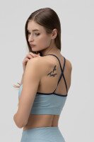 Топ фитнес однотонный женский Tommy life 97274 L Мятный (2000989972808A)  Фото №1